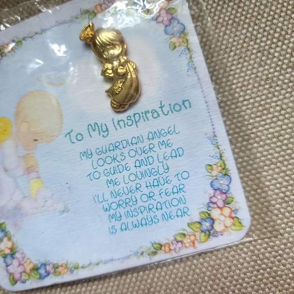 PRECIOUS MOMENTS Vintage 1994 'To My Inspiration' Pin - Picture 2 of 5